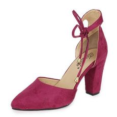 ESCARPINS à Talon GRENAT au meilleur prix au Maroc