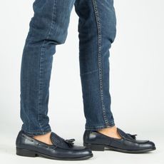 CHAUSSURES DE VILLE -BLEU au meilleur prix au Maroc