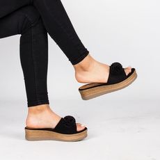 Sandales Plates-TABAC au meilleur prix au Maroc