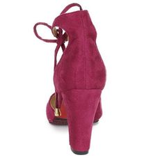 ESCARPINS à Talon GRENAT au meilleur prix au Maroc