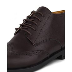 MEZZO Bottines Gavroche Mezzo en cuir véritable Marron au meilleur prix au Maroc