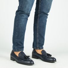 CHAUSSURES DE VILLE -BLEU au meilleur prix au Maroc