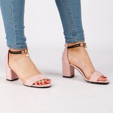 Sandales à talons-ROSE au meilleur prix au Maroc