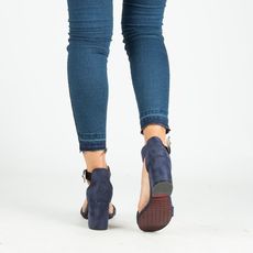 Sandales à talons-BLEU au meilleur prix au Maroc