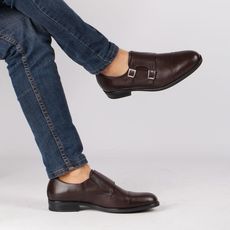 CHAUSSURES DE VILLE -Marron au meilleur prix au Maroc