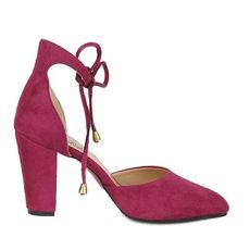 ESCARPINS à Talon GRENAT au meilleur prix au Maroc