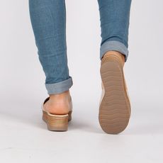 Sandales Plates-BEIGE au meilleur prix au Maroc