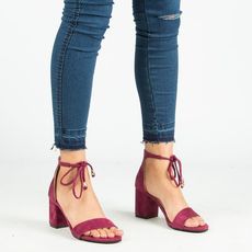 Sandales à Talon -GRENAT au meilleur prix au Maroc