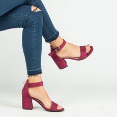 Sandales à talons-violet au meilleur prix au Maroc