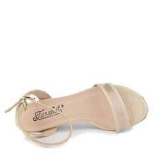 Sandales à talons BEIGE au meilleur prix au Maroc