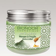 Bionoor masque à l'argile verte plante &miel au meilleur prix au Maroc