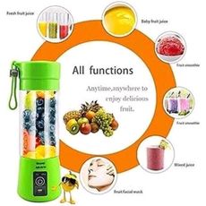 ORIGINALE MIXEUR DE FRUIT PORTABLE + CHARGEUR USB au meilleur prix au Maroc