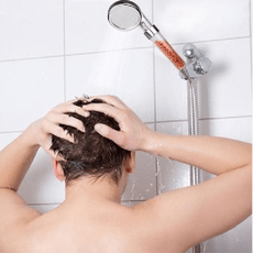 DOUCHETTE ORIGINAL MAGIC TRIPPLE ACTION : ECONOMIE FILTRATION D'EAU ET MASSAGE au meilleur prix au Maroc