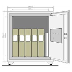 YALE COFFRE FORT YFM 695 FG2 au meilleur prix au Maroc