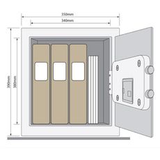 YALE COFFRE FORT YSV 390 DB1 au meilleur prix au Maroc