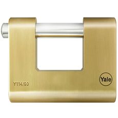 CADENAS GARAGE YALE EN LAITON Y114 90MM au meilleur prix au Maroc