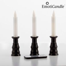 Bougies LED Ambiance Romantique EmotiCandle (pack de 3) au meilleur prix au Maroc