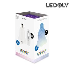 Ampoule LED Multicolore Bluetooth avec Haut-parleur Ledoly C1000 au meilleur prix au Maroc