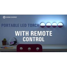 Projecteurs LED Portables avec Télécommande Pockelamp (pack de 4) au meilleur prix au Maroc