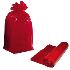 SAC POUBELLE PLASTIQUE ROUGE au meilleur prix au Maroc