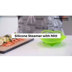 Cuiseur-Vapeur en Silicone Pliable InnovaGoods Kitchen Foodies au meilleur prix au Maroc