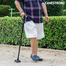 Canne pliable avec LED et poignée double Canestrong au meilleur prix au Maroc