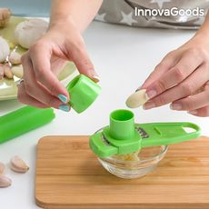 Éplucheur et Râpeur d'Ail InnovaGoods Kitchen Foodies au meilleur prix au Maroc