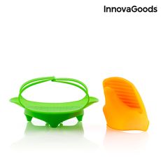 Cuiseur-Vapeur en Silicone Pliable InnovaGoods Kitchen Foodies au meilleur prix au Maroc