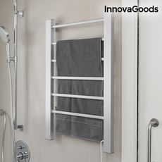 Porte-Serviettes Électrique InnovaGoods 90W Gris (6 Barres) au meilleur prix au Maroc