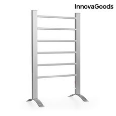 Porte-Serviettes Électrique InnovaGoods 90W Gris (6 Barres) au meilleur prix au Maroc
