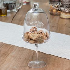 Cloche en Verre pour Gâteaux Bravissima Kitchen au meilleur prix au Maroc