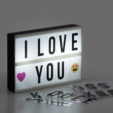 Panneau LED rétro-éclairé Wagon Trend (21 x 15 cm) au meilleur prix au Maroc