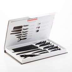 Couteaux Top Chef Black C01024 (6 pièces) au meilleur prix au Maroc