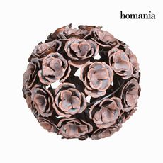 Boule métal fleur couleur cuivre - Collection Art & Metal by Homania au meilleur prix au Maroc