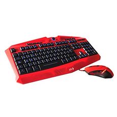 Clavier et Souris Gaming Tacens MCPVU1 Noir Rouge au meilleur prix au Maroc