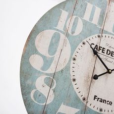 Horlohe Murale France Vintage Coconut au meilleur prix au Maroc