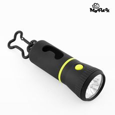 Lampe Torche avec Porte-sac Ramasse Crottes MyPet Poop Lantern au meilleur prix au Maroc