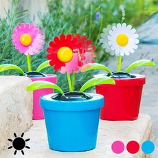 Fleur Décorative Solaire avec Mouvement au meilleur prix au Maroc