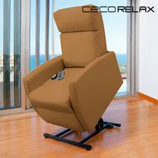 Fauteuil Relax Masseur Lève-personne Cecorelax Compact Camel 6006 au meilleur prix au Maroc