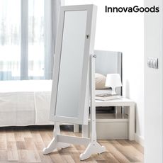 Miroir Porte Bijoux XXL InnovaGoods au meilleur prix au Maroc