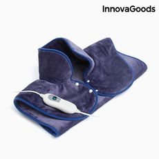 Coussin Électrique pour le Cou, Les Epaules et le dos InnovaGoods 60 x 90 cm 100W Indigo au meilleur prix au Maroc