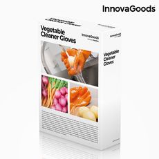 Gants Nettoyants Éplucheurs de Fruits et Légumes InnovaGoods au meilleur prix au Maroc
