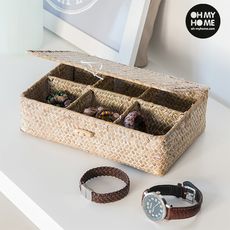 Boîte de Rangement en Rotin Oh My Home au meilleur prix au Maroc