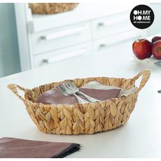 Panier Rond en Feuille de Maïs Oh My Home au meilleur prix au Maroc