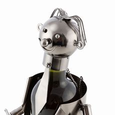 Porte-bouteilles en métal Businessman by Homania au meilleur prix au Maroc