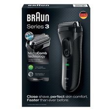 Rasoir électrique Braun 3000S Series 3 Noir au meilleur prix au Maroc