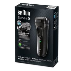 Rasoir électrique Braun 3020S Noir au meilleur prix au Maroc