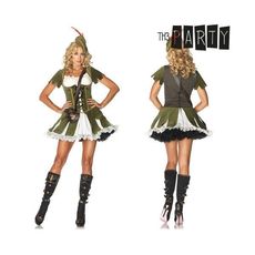 Déguisement pour Adultes Th3 Party Dame Vert au meilleur prix au Maroc