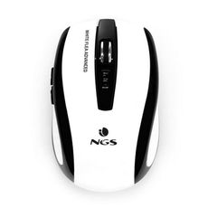 Souris sans-fil NGS White Flea Advanced 800/1600 dpi Blanc Noir au meilleur prix au Maroc