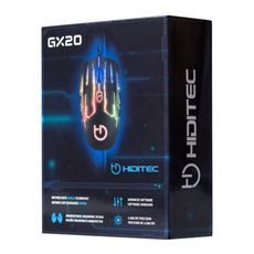 Souris Gaming Hiditec GMO010000 4000 DPI Noir au meilleur prix au Maroc